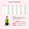 thumbnail image 7 of TSSOE Gymnastics Leotard for Girls Sheer Mesh Skating Jumpsuit Ballet Dance Leotard Activewear Bodysuit Fluorescent Yellow 14, 7 of 7