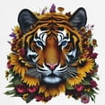 thumbnail image 3 of CafePress - Sunflower Tiger - Crew Neck Sweatshirt, 3 of 4