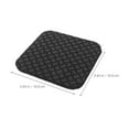 thumbnail image 2 of ROMANSENTIAL 6pcs Shock Absorbing Mat for Elliptical Machine Non-slip Black Fitness Equipment Mat, 2 of 6