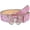 Pink, variant on Women's Y2K Butterfly Buckle Belt Glitter Sequin PU Leather Street Waist Belts