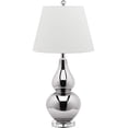 thumbnail image 4 of Safavieh Lampe Double Gourde en Verre Cybil Argent (Ensemble de 2), 4 of 5
