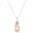 jp0127# Pendant With Chain, variant on Beauty Colorful Crystal Topaz Pendant Necklace 925 Silver Chain Jewelry Women-jp0129# Pendant