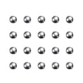 thumbnail image 1 of Unique Bargains 7mm Carbon Steel Bearing Balls Precision Polished 100 Pack, 1 of 5