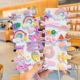 thumbnail image 1 of 28 Pcs Pinces à Cheveux pour Bébés Filles, Accessoires pour Cheveux Colorés et Mignons / Multicolore, 1 of 5