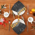 thumbnail image 6 of Coolnut Set of 6 Happy Halloween Pattern Napkins Cloth Napkins 20"x20", Washable Polyester Dinner Napkins for Parties, Wedding, Restaurant, 6 of 6