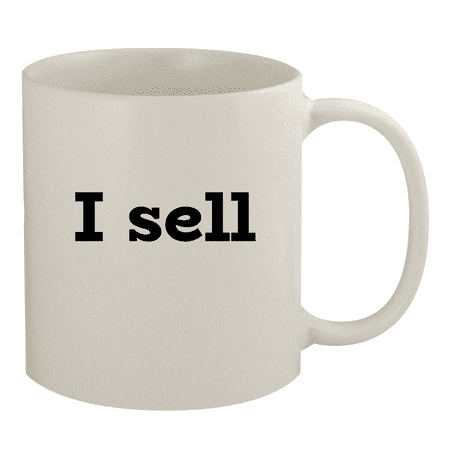 

I Sell - 11oz Ceramic White Coffee Mug