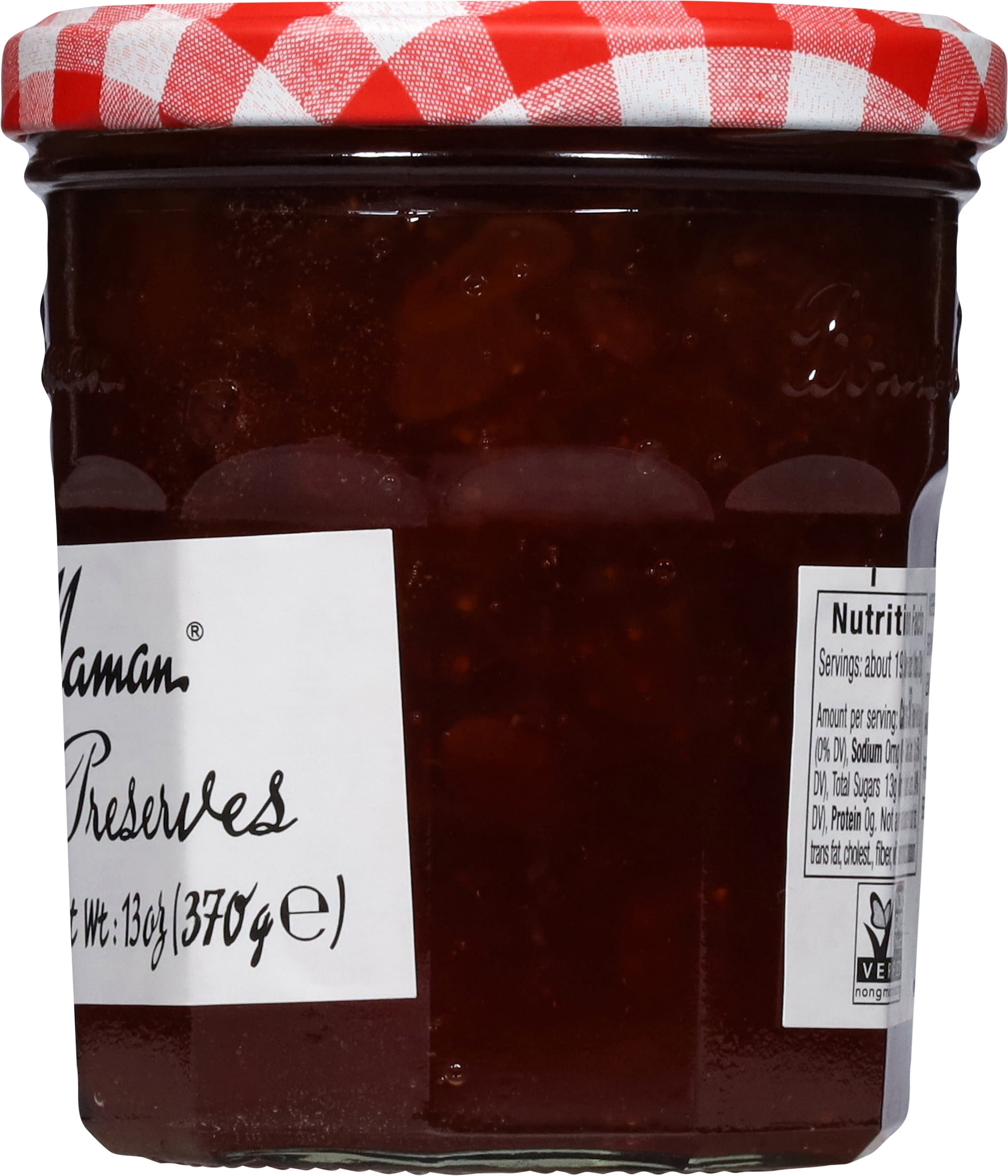 (6 pack) Bonne Maman Strawberry Preserves 13 oz