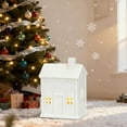 thumbnail image 4 of AUDeals ‌White Christmas House Night Light 3D Winter Village Decor Warm White Dimmable Glow Indoor Battery Operated Holiday Decor‌ (Batteries Not Included), 4 of 7