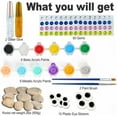 thumbnail image 2 of TBC The Best Crafts Rock Painting Kit, Non-Toxic Hide and Seek Rock, Art and Crafts Kits, 2 of 6