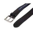 thumbnail image 4 of Cinturón Tommy Hilfiger con cinta incrustada negro/azul marino para hombre, talla 38, 4 of 6