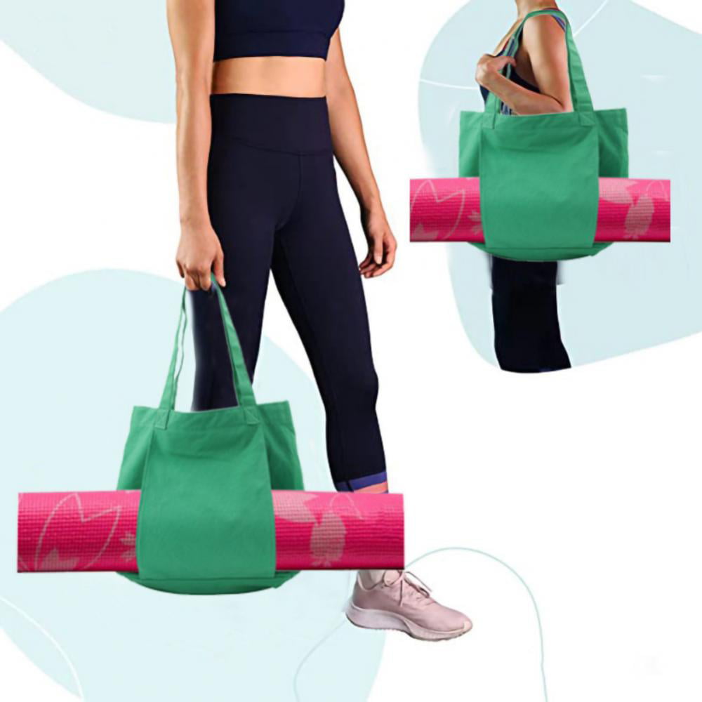 Details about   Indian Cotton Yoga Tote Bag Exercise Carry Adjustable Strap Hand Block Shoulder 