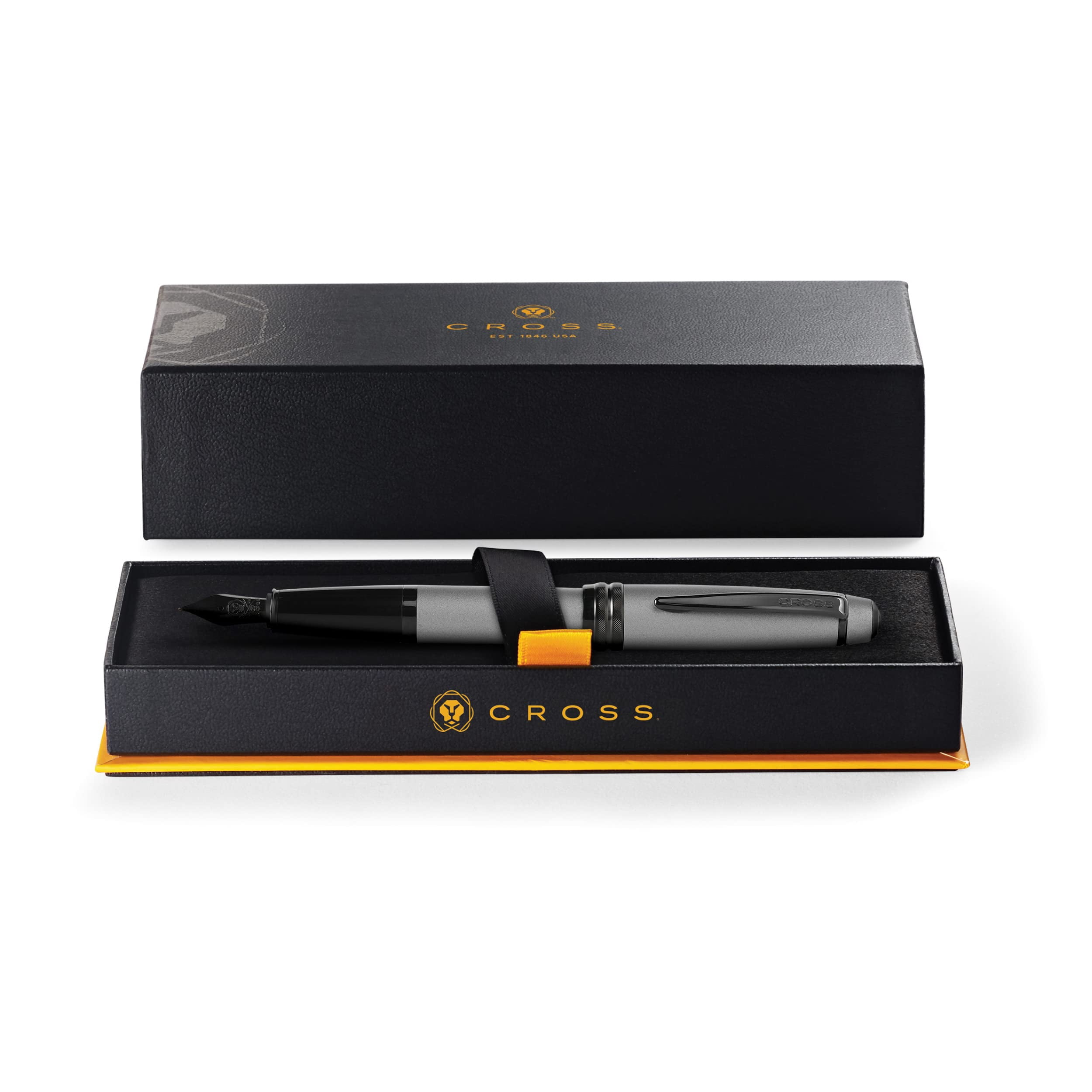 Cross Bailey™ Matte Gray Lacquer Extra Fine Fountain Pen