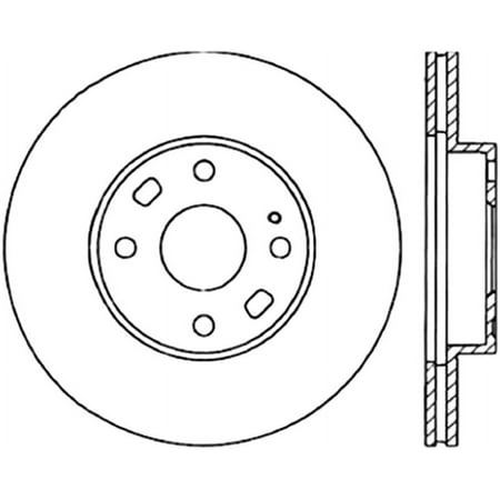 CENTRIC PARTS - CRYOSTOP ROTOR Fits select: 1994-1997,1999-2002 MAZDA MX-5 MIATA