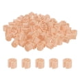 thumbnail image 1 of Uxcell 300-Pack Marcadores de Perchas de Ropa en Blanco, Clips de Prenda de Plástico para Perchas de Ropa [Rosa], 1 of 1