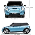 thumbnail image 2 of WonderTrove 1:24 Scale Remote Control Mini Cooper S, Remote Control Car for Kid and Adults, 2.4Ghz (Blue), 2 of 6