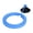B, variant on Eqslft 1 Pc Fish Feeding Ring, Aquarium Feeding Ring Turtle Tank Accessories, Automatic Floating Food Feeder with Suction Cup for Betta Guppy Goldfish(Round)