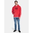 thumbnail image 2 of Super Mario Bros. Men's & Big Men's Graphic Hoodie with Overshoulder Print, Sizes XS-5XL, 2 of 5