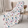 thumbnail image 3 of Sikiie Sea Turtle Cozy Flannel Fleece Throw Blanket: Lightweight & Thick for All Seasons - Perfect for Women, Men, & Kids"40"x30", 3 of 6