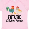 thumbnail image 4 of Inktastic Future Chicken Farmer Childs Boys or Girls Baby Bodysuit, 4 of 5