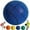 Blue, variant on Silent Basketball, Foam Basketball Indoor Training Ball, Uncoated High-Density Foam Ball Low Noise Basketball Training for Various Indoor Activities Easy to Grip Quiet Ball-8.26Inch