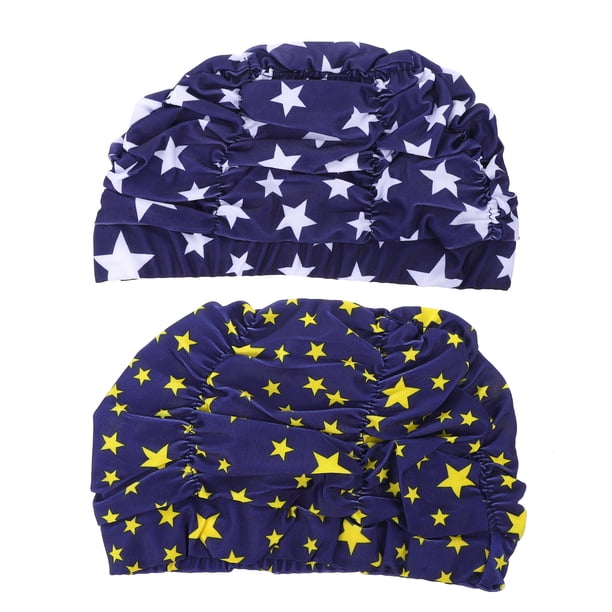 FELTECHELECTR 2 gorros de natación coloridos y prácticos para adultos, accesorio para la cabeza.
