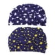 thumbnail image 1 of FELTECHELECTR 2 gorros de natación coloridos y prácticos para adultos, accesorio para la cabeza., 1 of 6