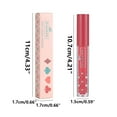 thumbnail image 3 of Matte Lip Gloss, Non Fading Lip Gloss, Long Lasting Non Sticky Lip Gloss for All Skin Types, Soft Smooth Matte Finish Makeup, 3 of 5