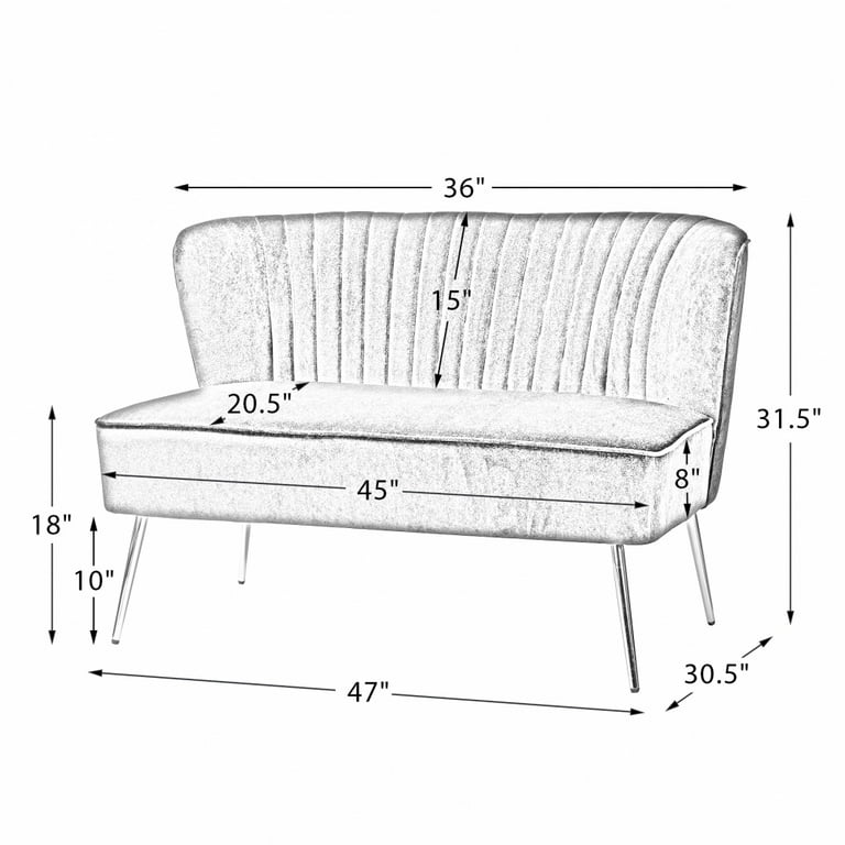 36 inch loveseat online