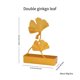 thumbnail image 4 of Ginkgo Leaf Mosquito Coil Holder Golden Mosquito Coil Stand Delicado Adorno De Escritorio Hierro Mosquito Coil Soporte Con Ceniza Para Dormitorio Sala De Estar Jardín Monstrate HA026082-02, 4 of 7
