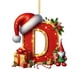 thumbnail image 2 of Adornos Navideños Colgantes con 26 Letras para Árbol de Navidad, Adornos Navideños Personalizados para Hacer Tú Mismo, Decoración Navideña, Decoración Colgante para Árbol de Navidad., 2 of 5
