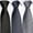Black+Dark Gray+Light Gray, variant on Men's 1200-count solid color polyester zipper striped tie set, classic retro business style tie, suitable for work, interviews, banquets and other occasions. Available in black, gray, navy blue and d