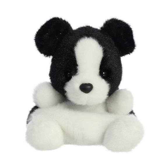 Aurora - Mini Black Palm Pals - 4.5" Brody Collie - Adorable Stuffed Animal