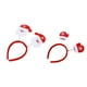 thumbnail image 4 of Diadema navideña Injueey con patrón de Papá Noel accesorios para el cabello, 4 of 6