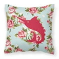 thumbnail image 1 of "Caroline's Treasures BB1097-RS-BU-PW1414 Fish Sword Fish Shabby Chic Almohada con rosas azules, grande, multicolor" Caroline's Treasures BB1097-RS-BU-PW1414, 1 of 1