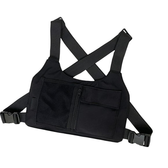 Chaleco Bolsa de pecho Arnés de pecho utilitario para deportes de senderismo Entrenamientos de ciclismo al aire libre
