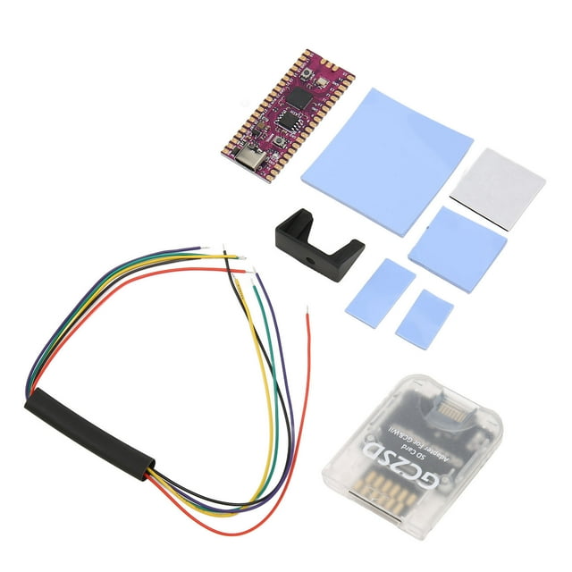 Microcontroller Board Dual Core, 264KB ARM Cortex M0+ Flexible Module for RPiMultifunction GPIO Pins, USB C Interface,16MB Flash Memory