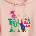 thumbnail image 3 of Trolls - Troll La La La La Branch and Poppy - Juniors Cropped Pullover Hoodie, 3 of 5