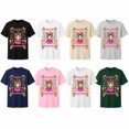 thumbnail image 4 of Women’s Folk Art Floral Doll Graphic T-Shirt, Unisex Classic Fit, 4 of 9