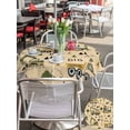 thumbnail image 5 of Outdoor Tablecloths with Umbrella Hole & Zipper, Cartoon Tractor Round Tablecloths 60 Inch, Cute Digger Shovel Truck Car Khaki Waterproof Table Cloth, Patio/Pool/Picnic Table Covers, 5 of 8