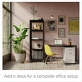 thumbnail image 4 of Space Solutions 18in 3 Drawer Metal Mobile Cabinet Ball Bearing Slide White, 4 of 12