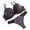 Black, variant on Levmjia Women Lace Underwire Lingerie Set Adjustable Spaghetti Straps Support Sheer Embroidered Mesh Two Piece Panty Soft Honeymoon Romantic Private Bedroom Nights