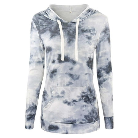 

asdoklhq Maternity Clothes for Women Clearance Autumn And Winter Maternity Wear Nursing Hooded Pocket Sweater Pregnant Woman Top