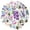 1A-35pcs, variant on 35pcs-70pcs PVC Orchid Stickers Nature Flower Stickers Botanical Plants Stickers for Phone Luggage Laptop