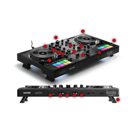 Stressed 　Mixon 4 Reloop Mixon 4 DJ Controller | Musician's Friend