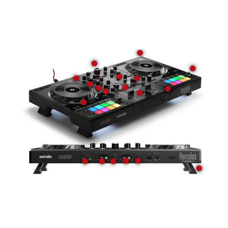 Numark Mixtrack Platinum FX - DJ Controller with 4 Deck Control