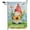 Color 1, variant on Rdsfhsp Easter Gnome Garden Flag 12x18 Vertical Double Sided Welcome Spring Easter Eggs Farmhouse Holiday Outside Decorations Linen Yard Flag