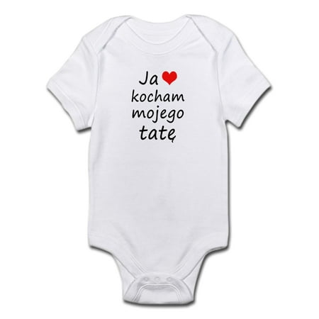 

CafePress - I Love MY Dad (Polish) Infant Bodysuit - Baby Light Bodysuit