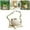 A, variant on ZMKIAG Resin Smiley Face Planter, Cute Resin Head Planters with Drainage Hole Indoor Outdoor Plant Holder, Hanging Swing Chair Planter Pot, DIY Gift Decorative Novelty Planter