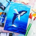 thumbnail image 3 of AUREUO Blue Acrylic Paint Set - 8 Ocean Marine Coastal Colors 0.71 Fl Oz / 21ml Tubes Aqua Winter Blue Tone Art Paints for Crafts Seascapes, Gift for Painters, 3 of 8