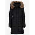 thumbnail image 6 of Ellos Women's Faux Fur Trim Puffer Coat, 6 of 6